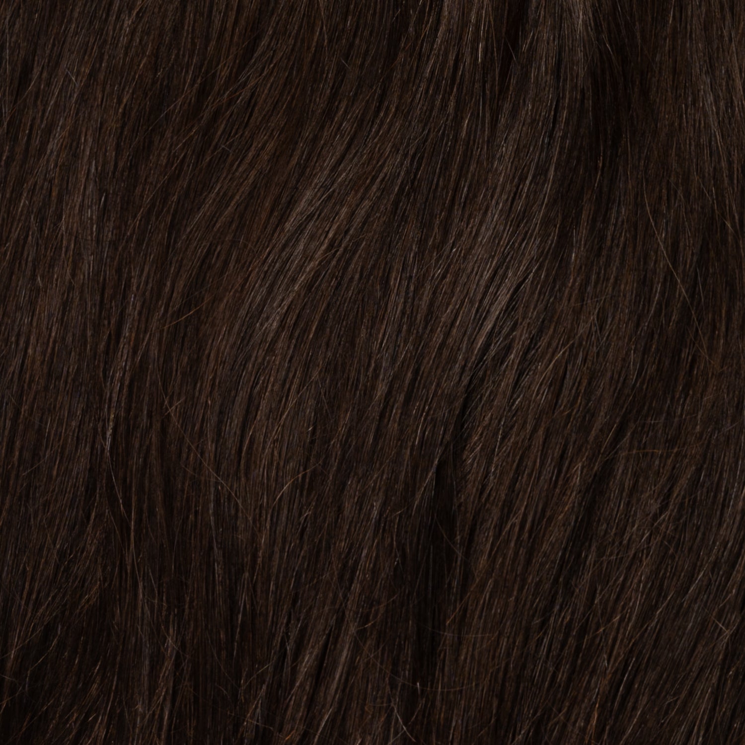 Weft extensions - Dark Chocolate Brown 1B