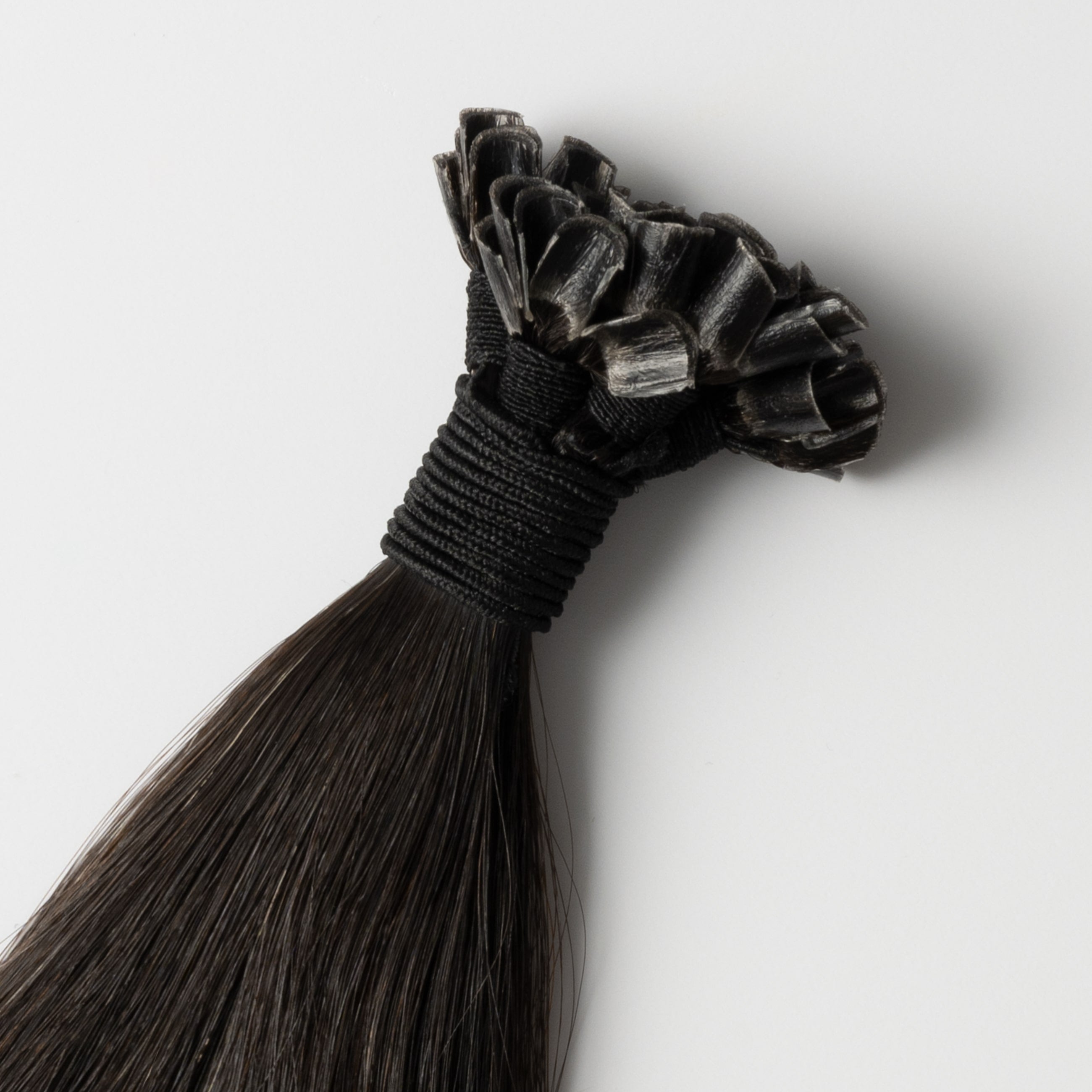 Wax extensions - Dark Natural Brown 1A