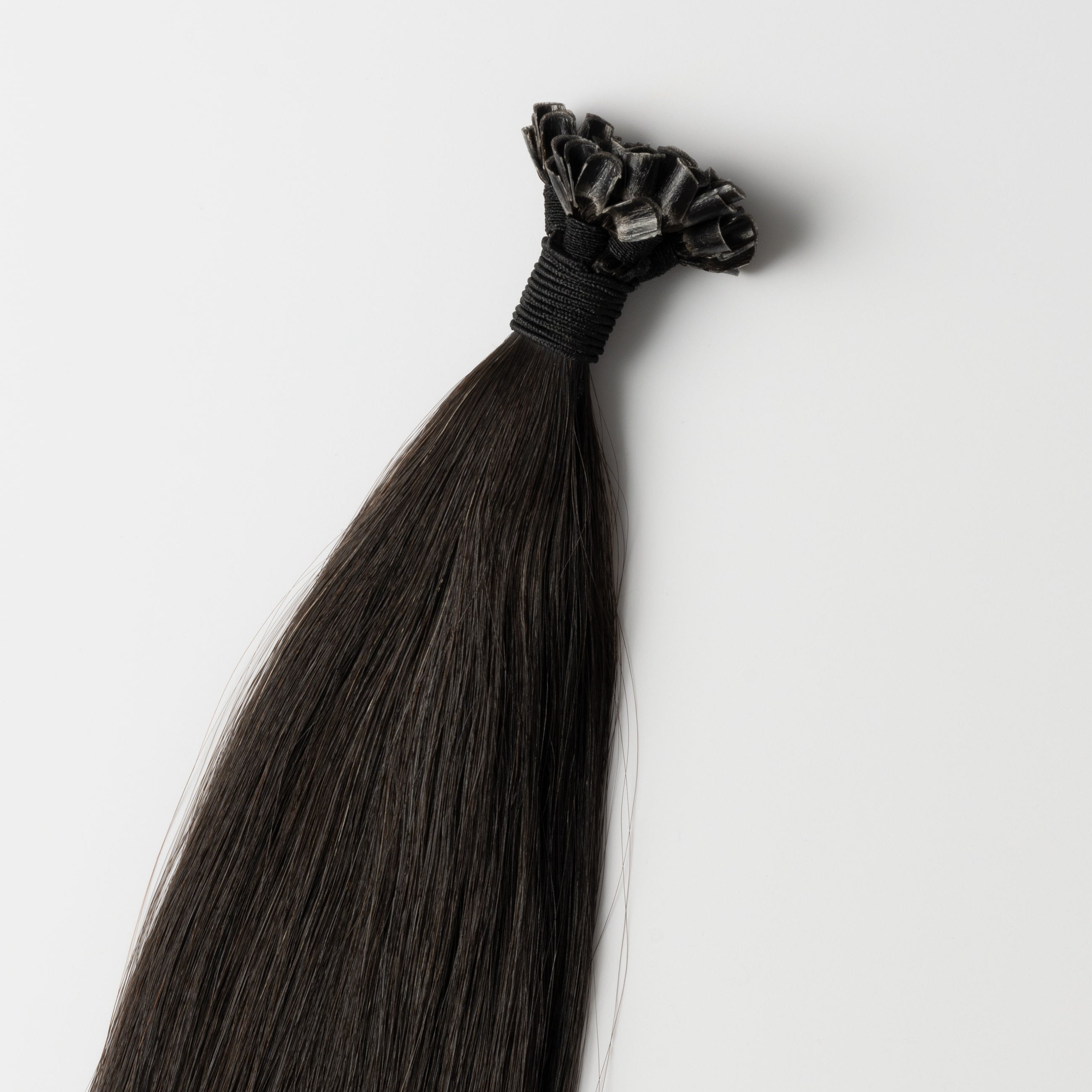 Wax extensions - Dark Natural Brown 1A