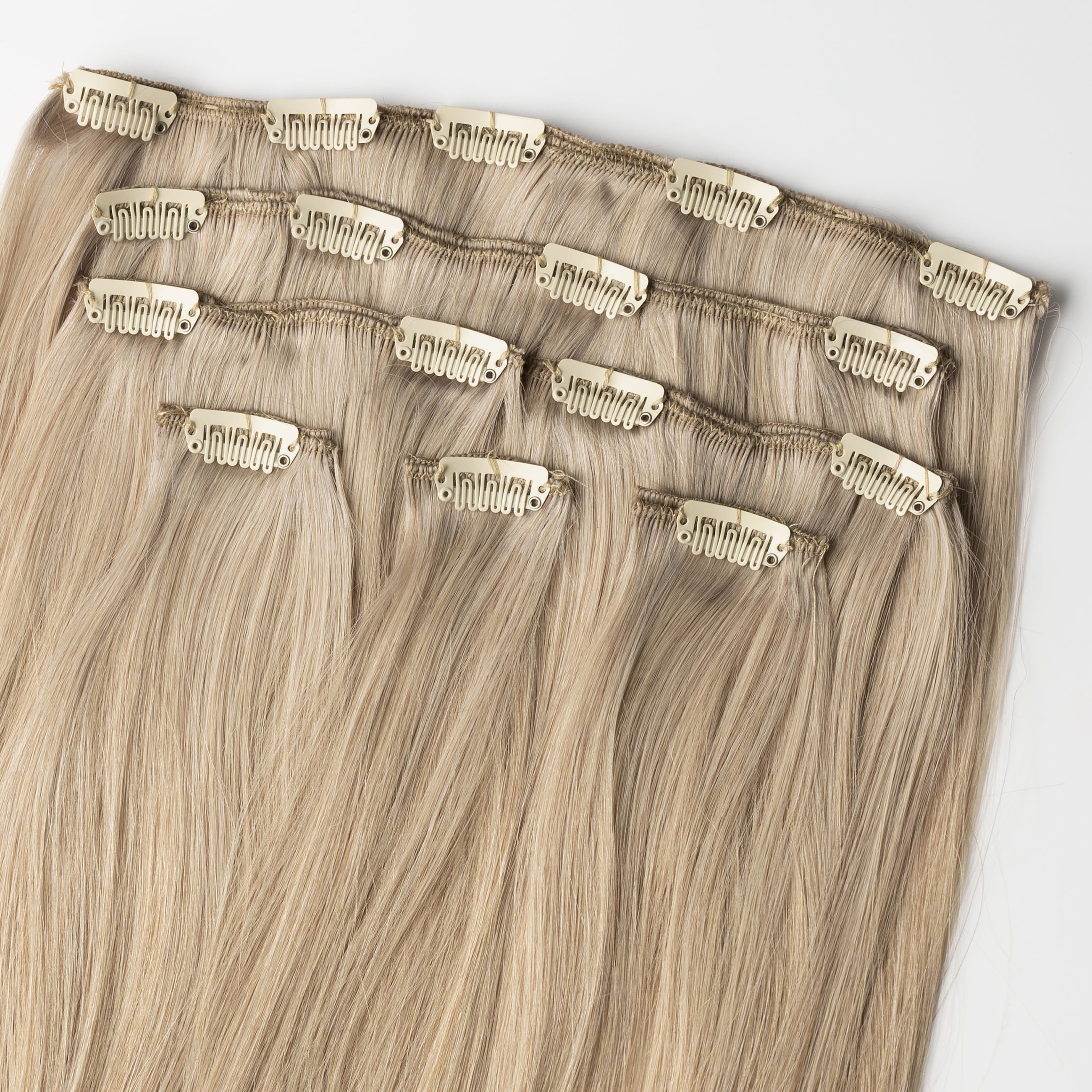 Clip in extensions - Beige Blonde 16B