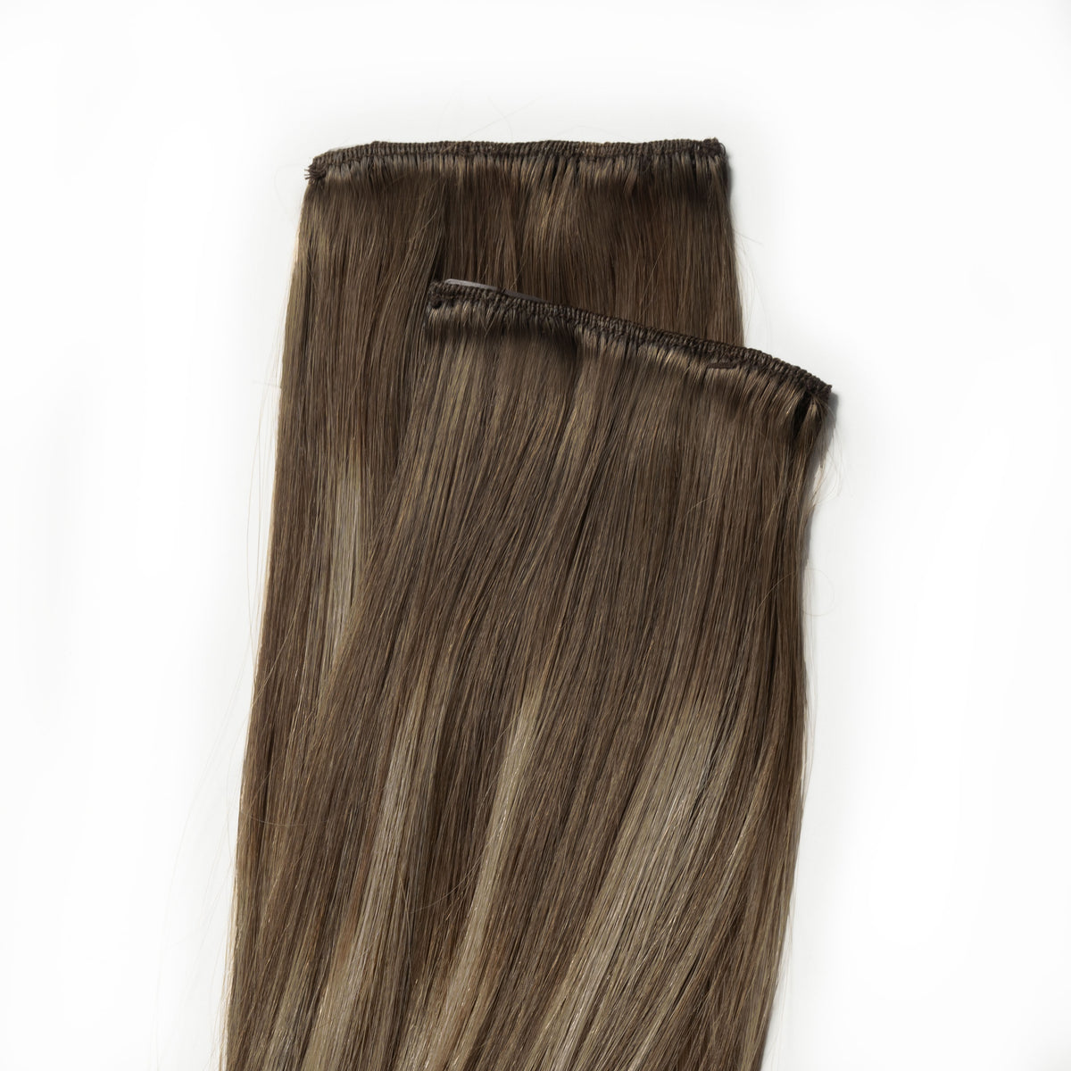 Clip in extensions - Ash Brown Balayage 2C+5B