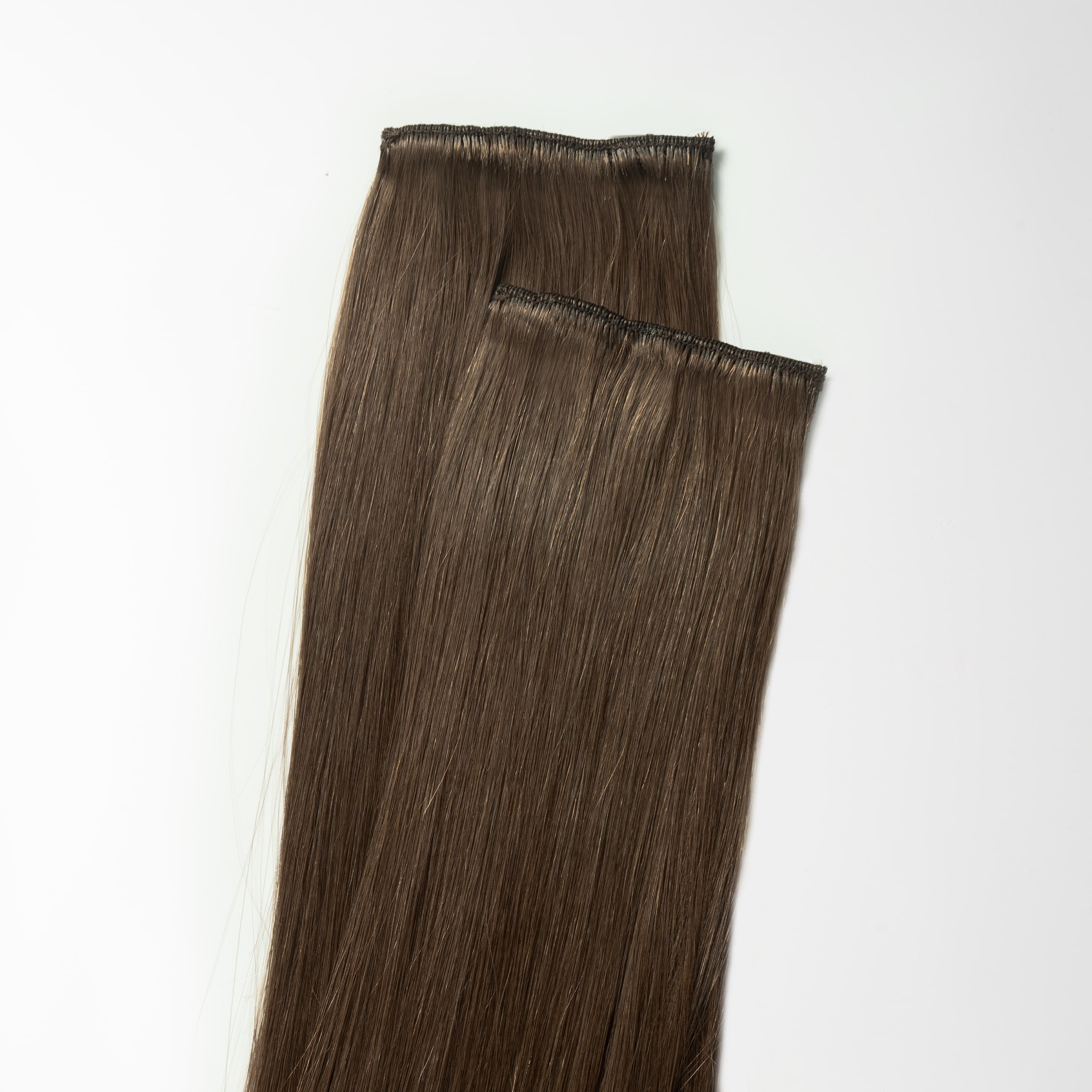 Clip in extensions - Dark Ash Brown 2C