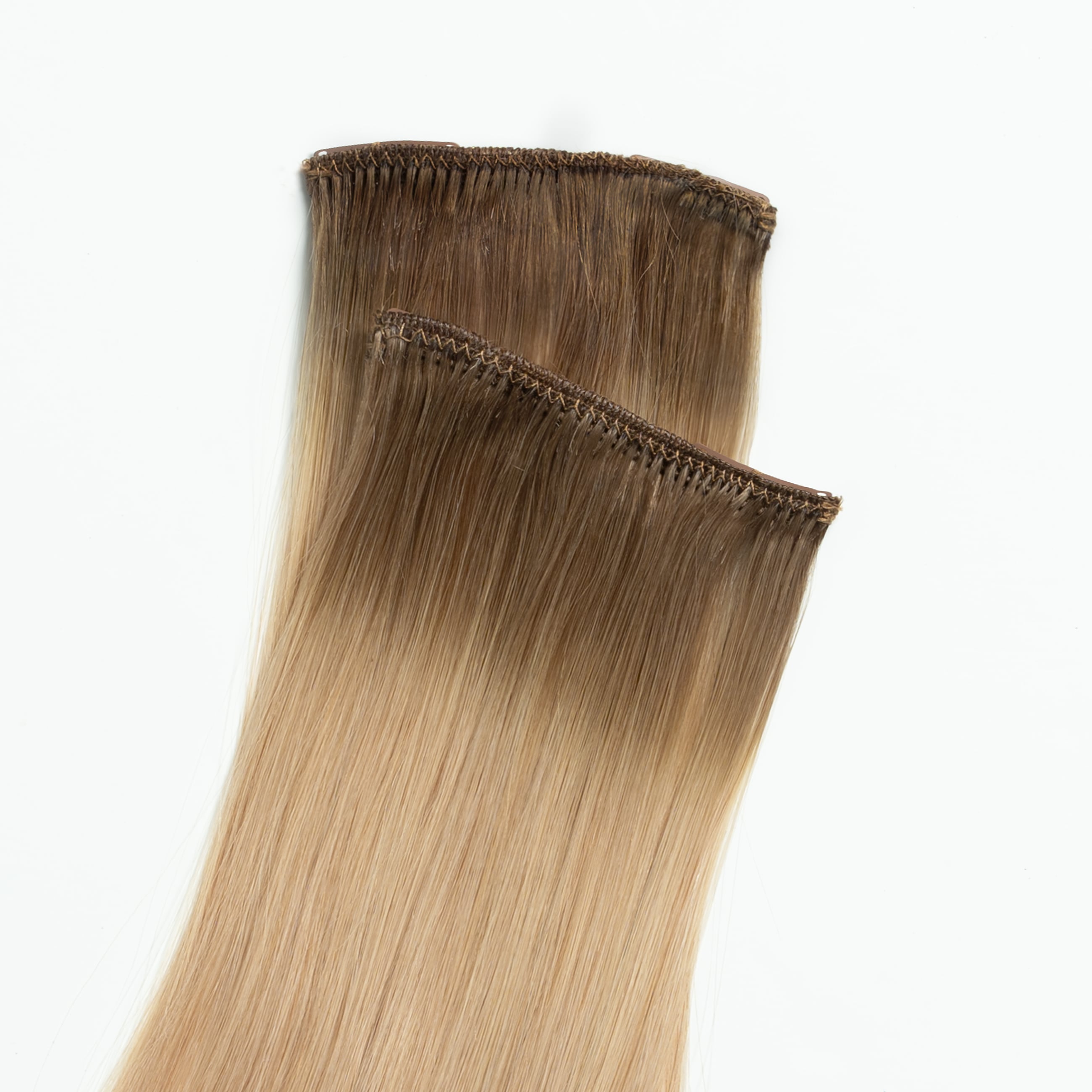 Clip in extensions - Natural Blonde Root 5B+15