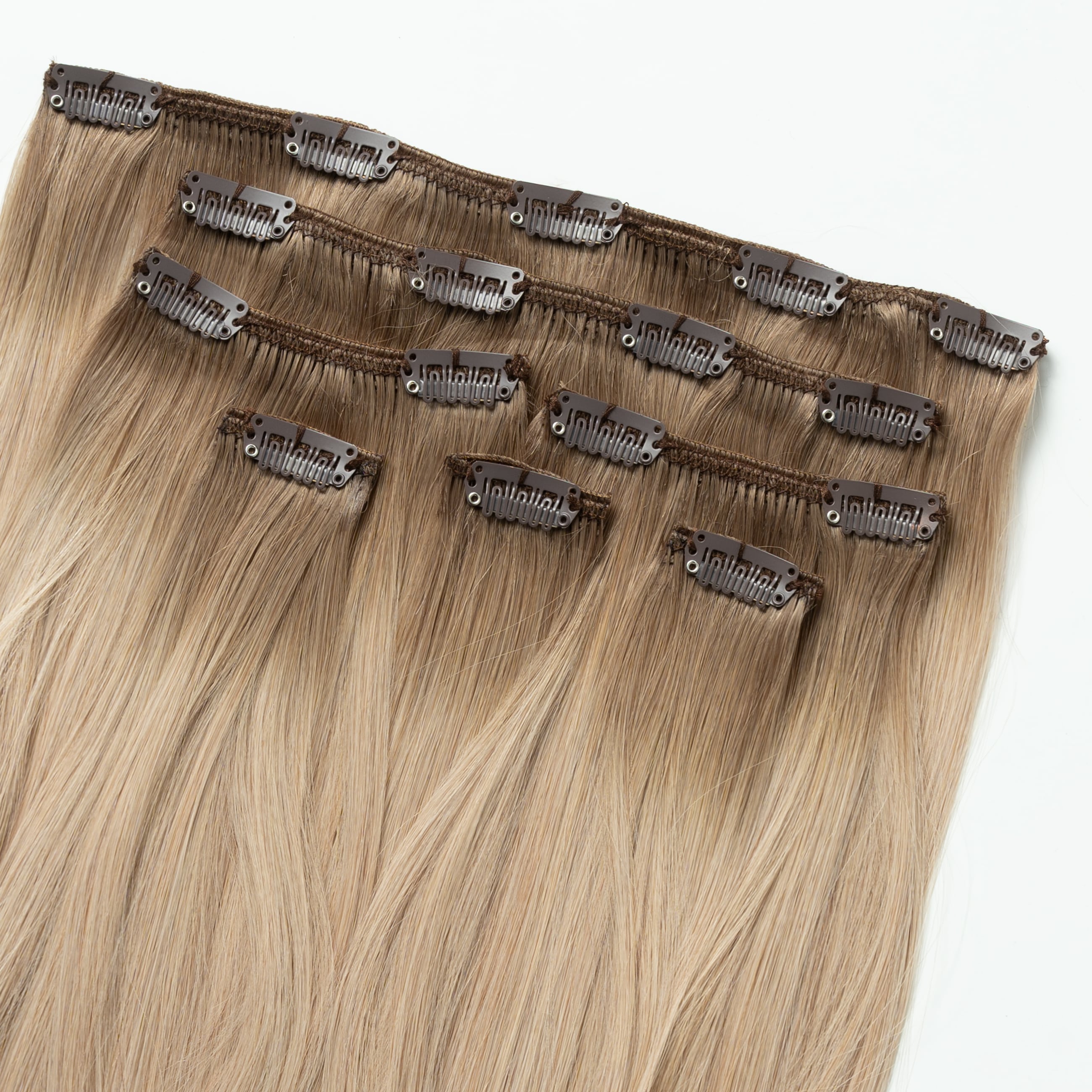 Clip in extensions - Beige Blonde Root 5B+16B