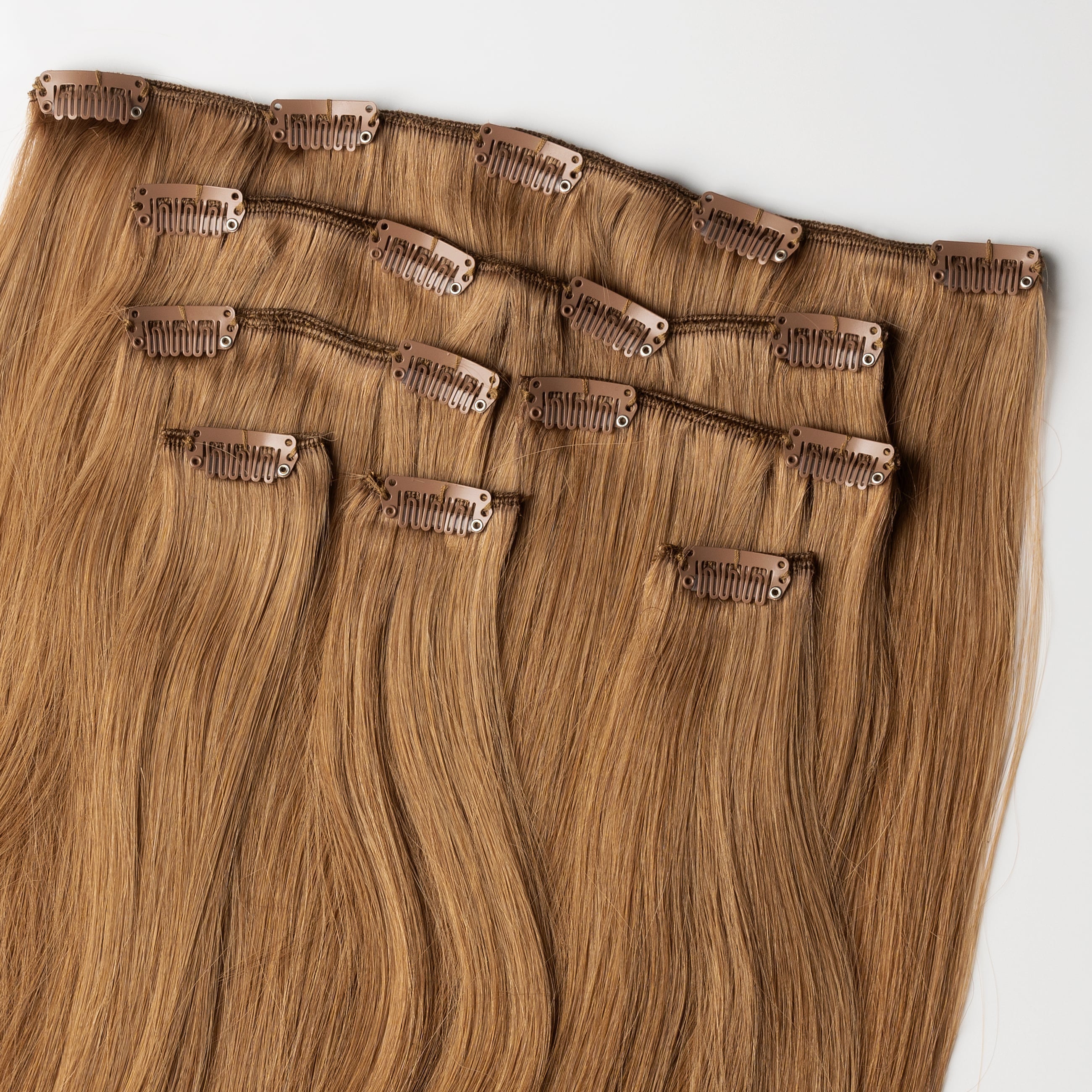 Clip in extensions - Natural Red 7