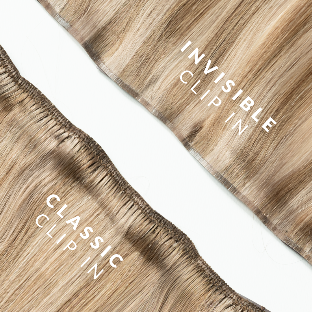 Invisible Clip In - Beige Blonde Mix 5B/16B
