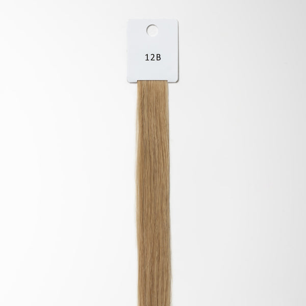 Color sample - Dark Beige Blonde 12B Color sample - Dark Beige Blonde 12B