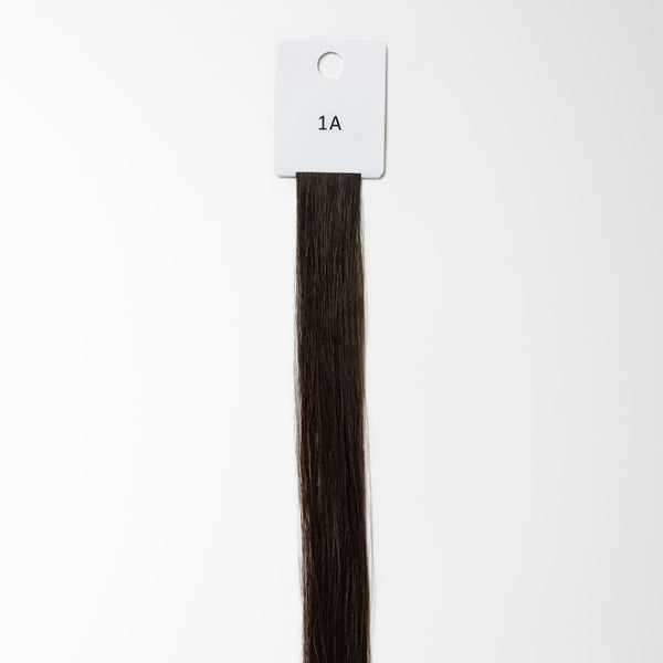 Color sample - Dark Natural Brown 1A Color sample - Dark Natural Brown 1A