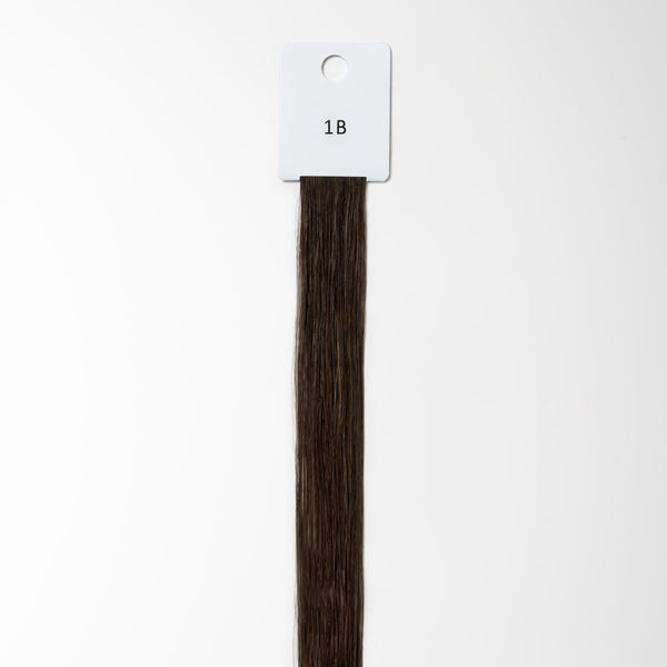 Color sample - Dark Chocolate Brown 1B Color sample - Dark Chocolate Brown 1B