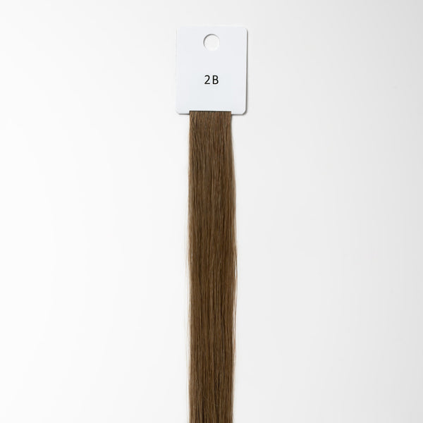 Color sample - Light Chocolate Brown 2B Color sample - Light Chocolate Brown 2B