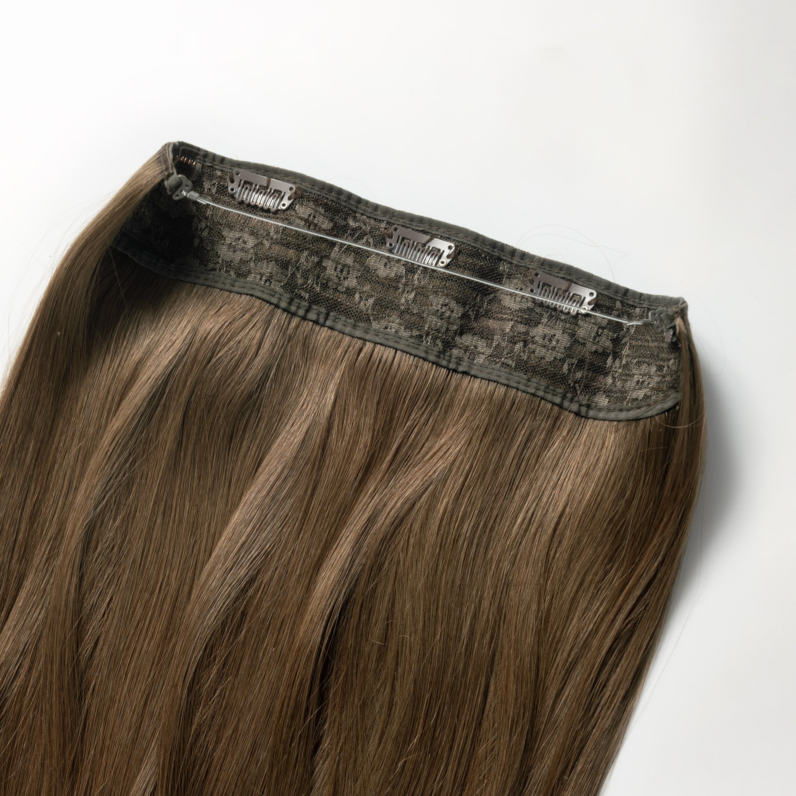Halo extensions - Light Chocolate Brown 2B