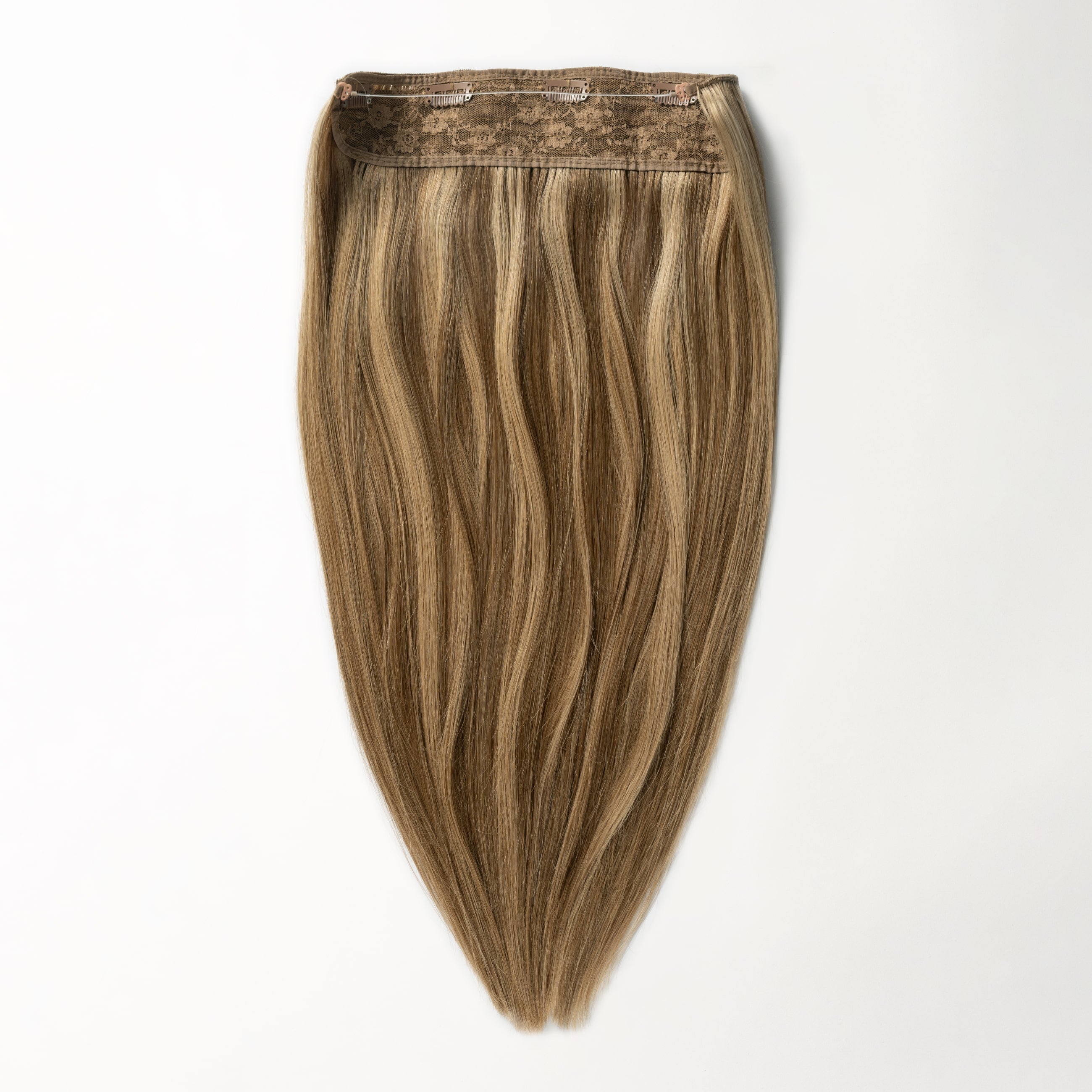 Flip in Extensions - Natural Brown Mix 3/10