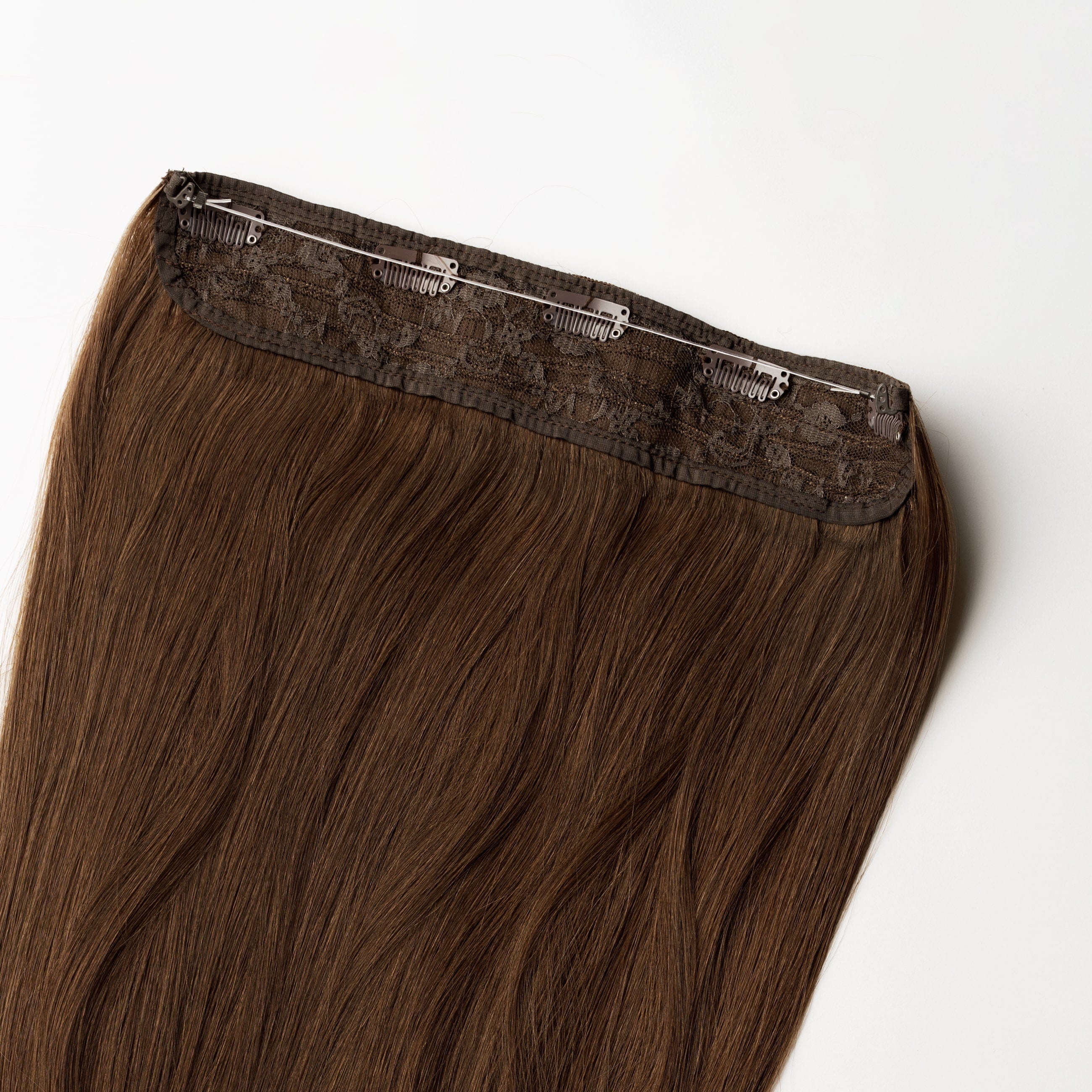 Flip in Extensions - Dunkles Kastanienbraun Nr. 4