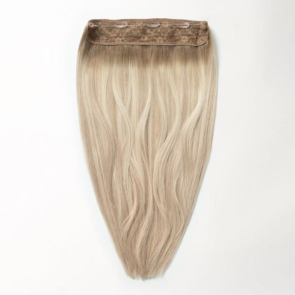 Halo extensions - Beige Blonde Mix Root 5B+16B/60B Halo extensions - Beige Blonde Mix Root 5B+16B/60B