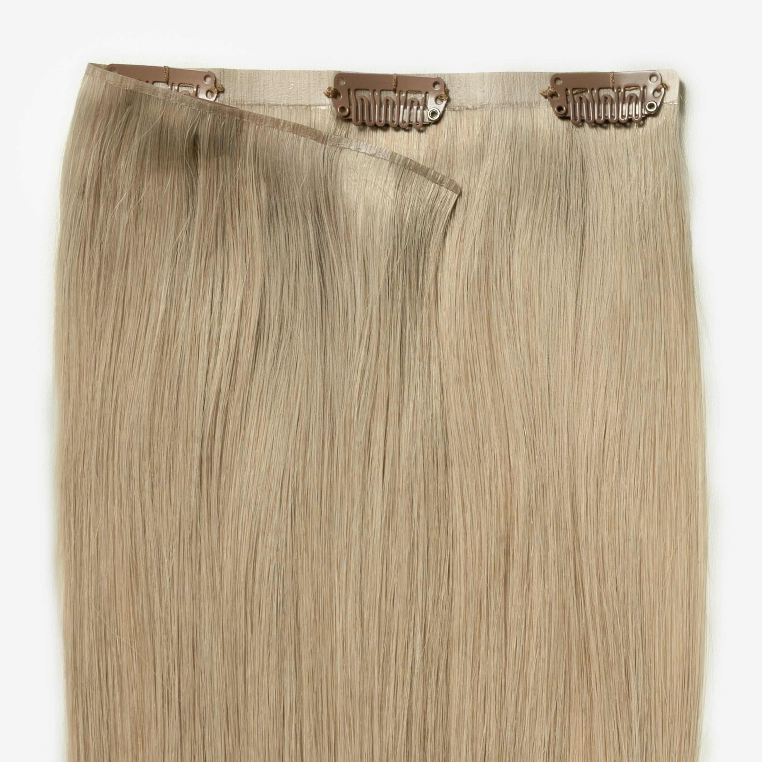 Invisible Clip In - Dark Ash Blonde 14B