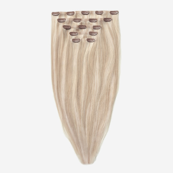 Invisible Clip In - Light Beige Blonde Mix 16B/60B Invisible Clip In - Light Beige Blonde Mix 16B/60B