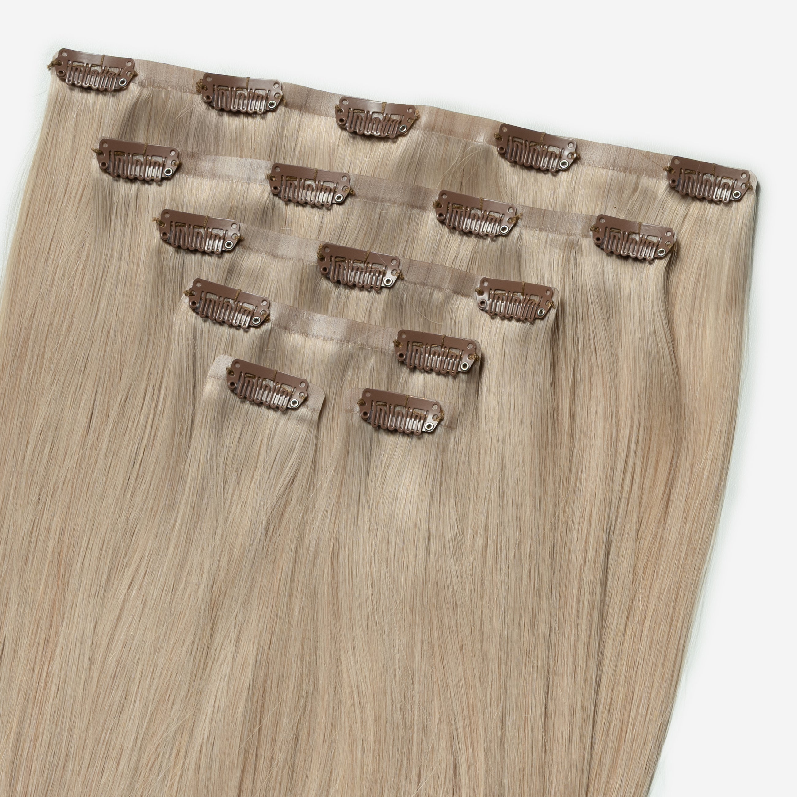 Invisible Clip In - Ash Blonde 17B