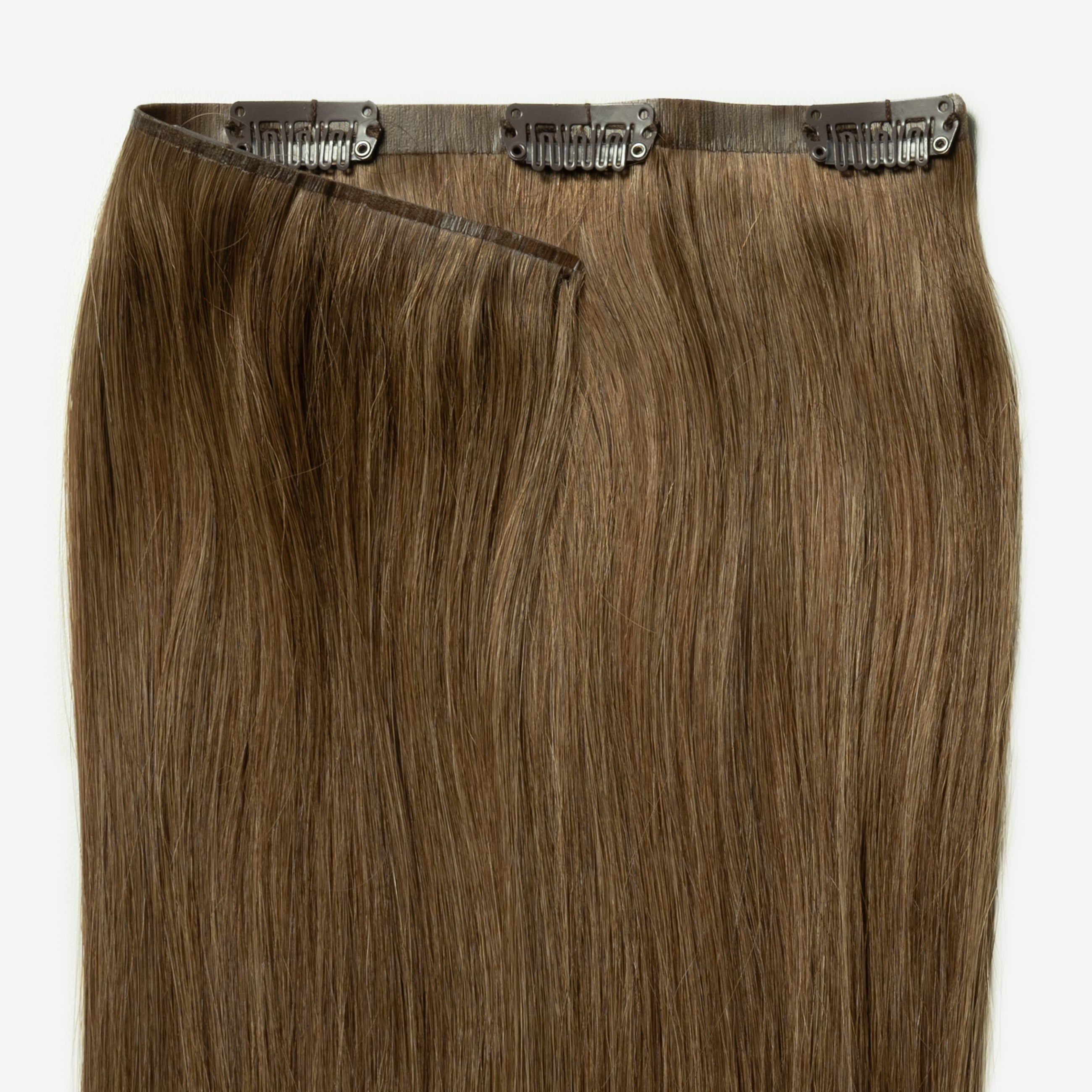 Invisible Clip In - Light Chocolate Brown 2B