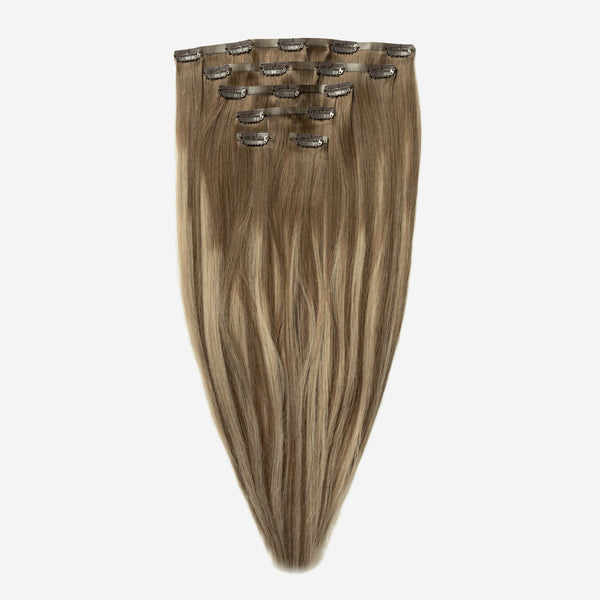 Invisible Clip In - Beige Blonde Balayage 3B+16B Invisible Clip In - Beige Blonde Balayage 3B+16B