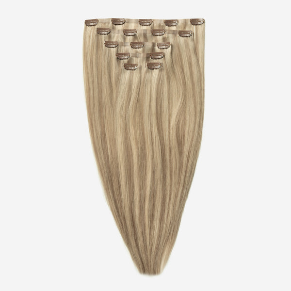 Invisible Clip In - Beige Blonde Mix 5B/16B Invisible Clip In - Beige Blonde Mix 5B/16B