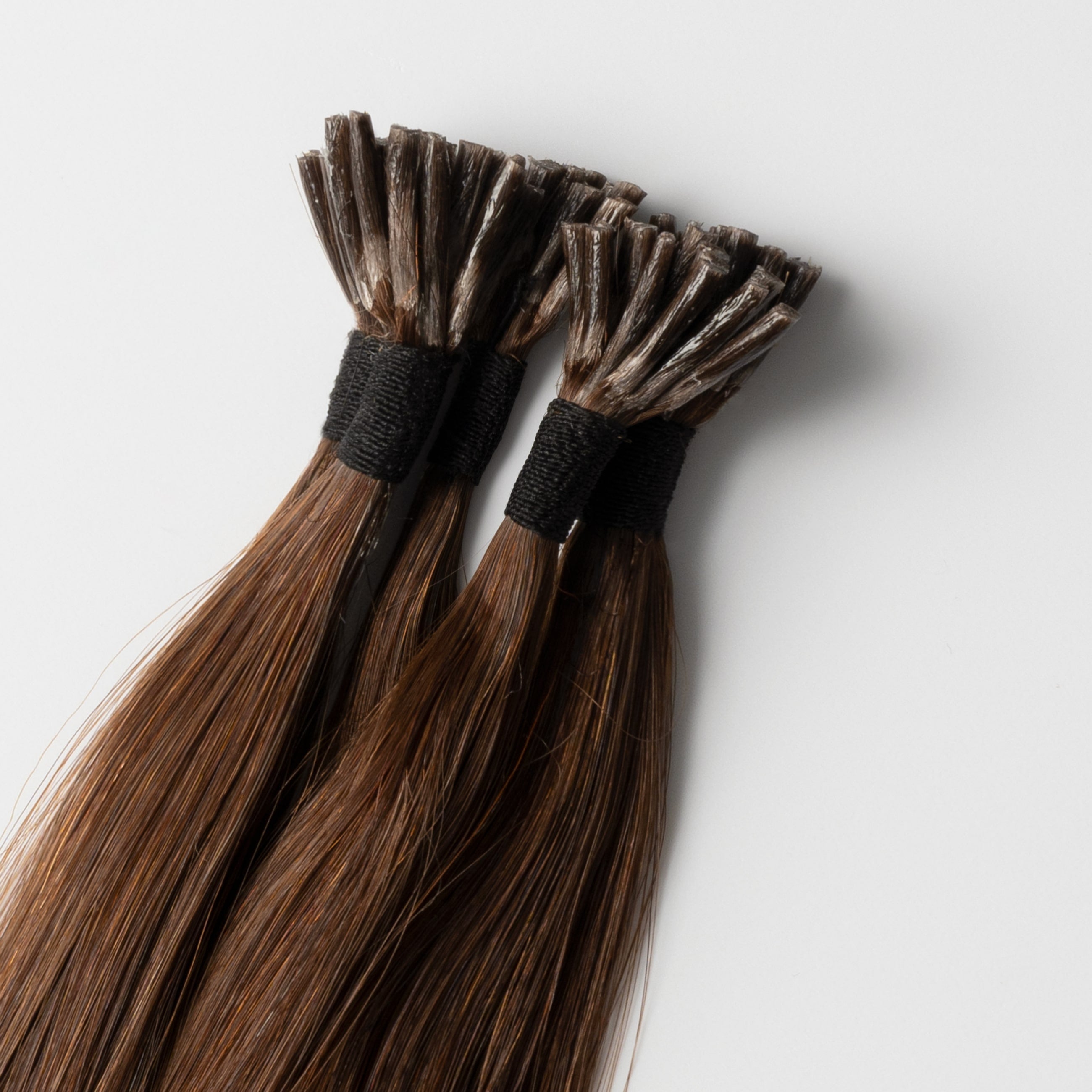 Microring Extensions - Dunkles Kastanienbraun Nr. 4