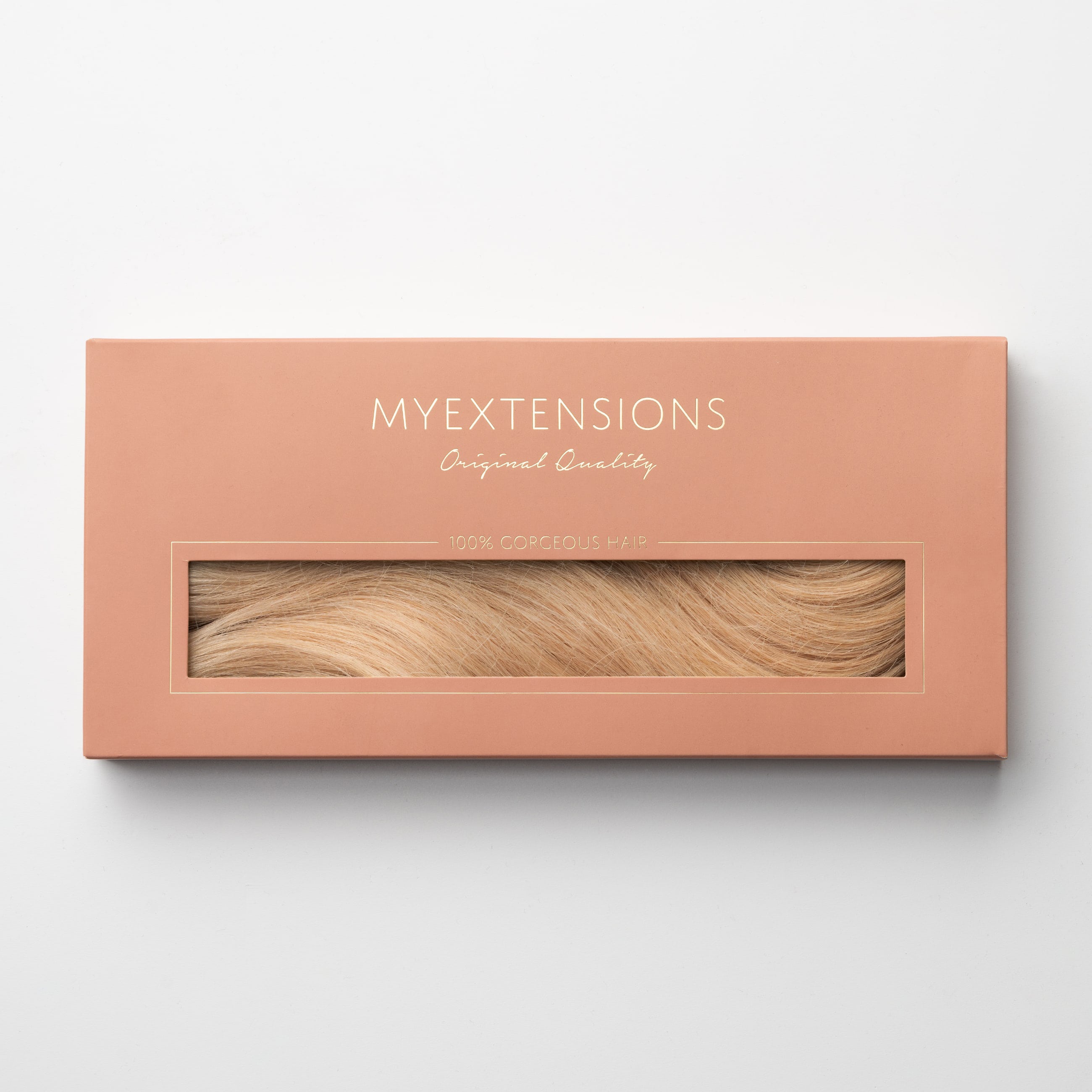 Weft extensions - Dark Strawberry Blonde 20