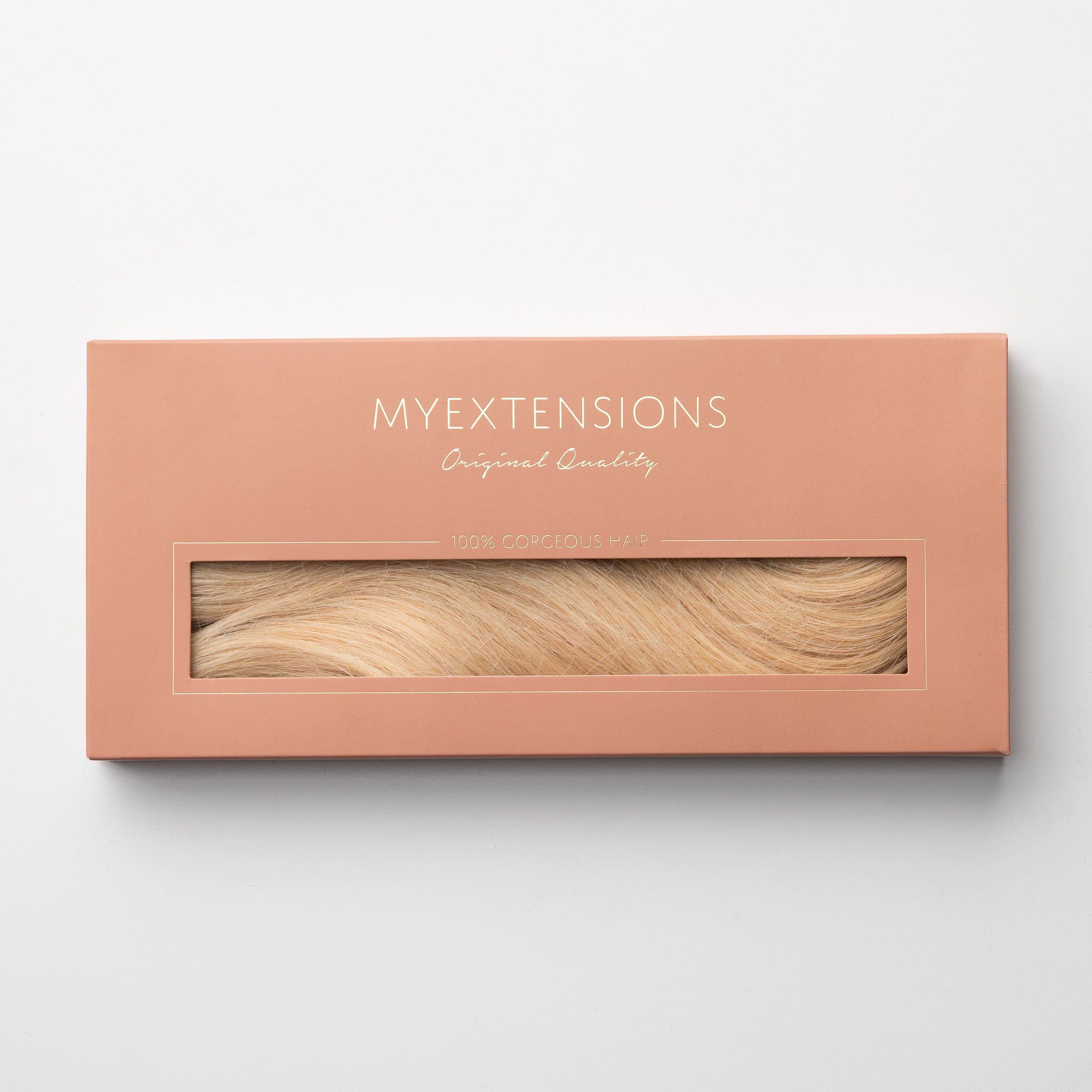 Weft extensions - Strawberry Blonde 22A