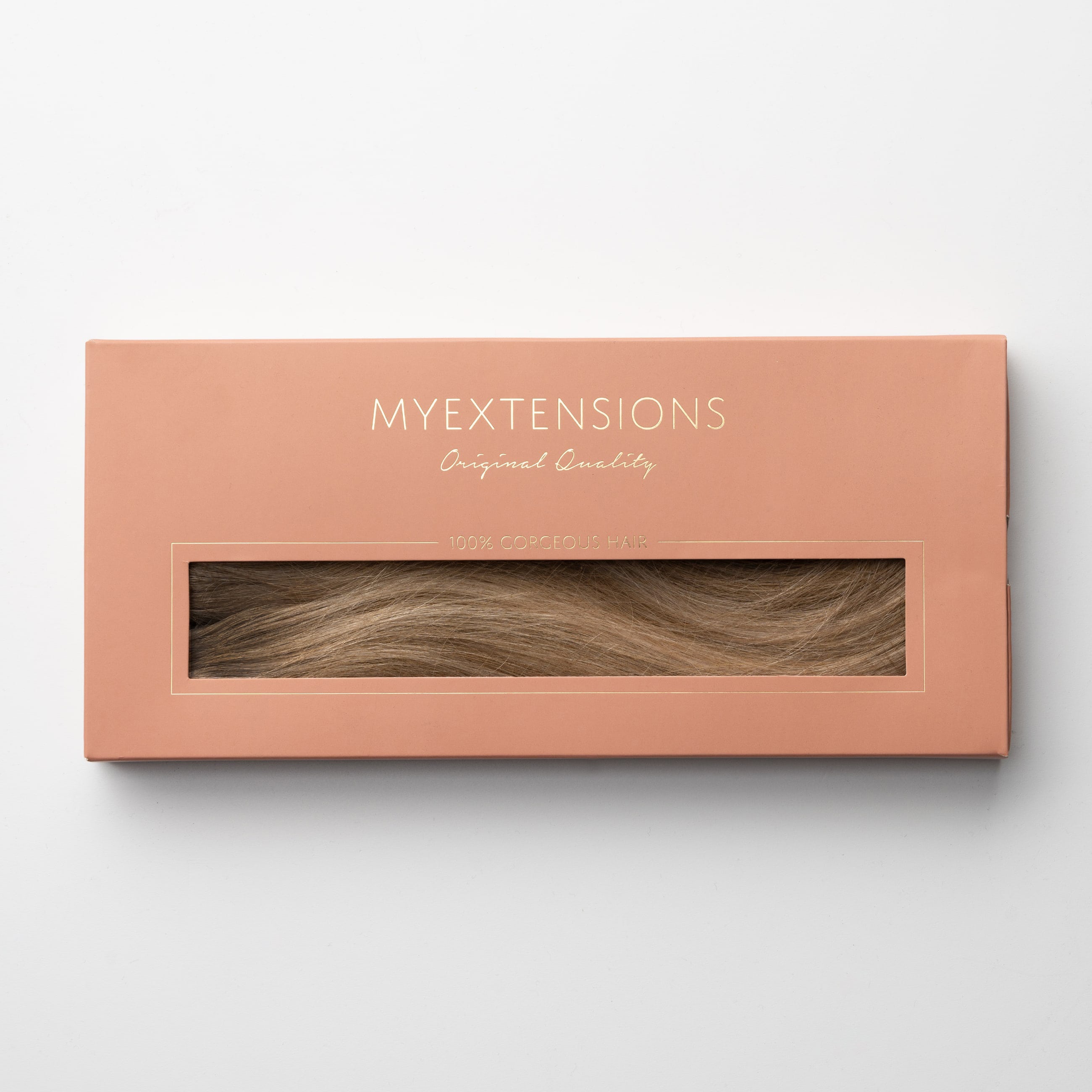 Weft extensions - Beige Blonde Balayage 3B+16B