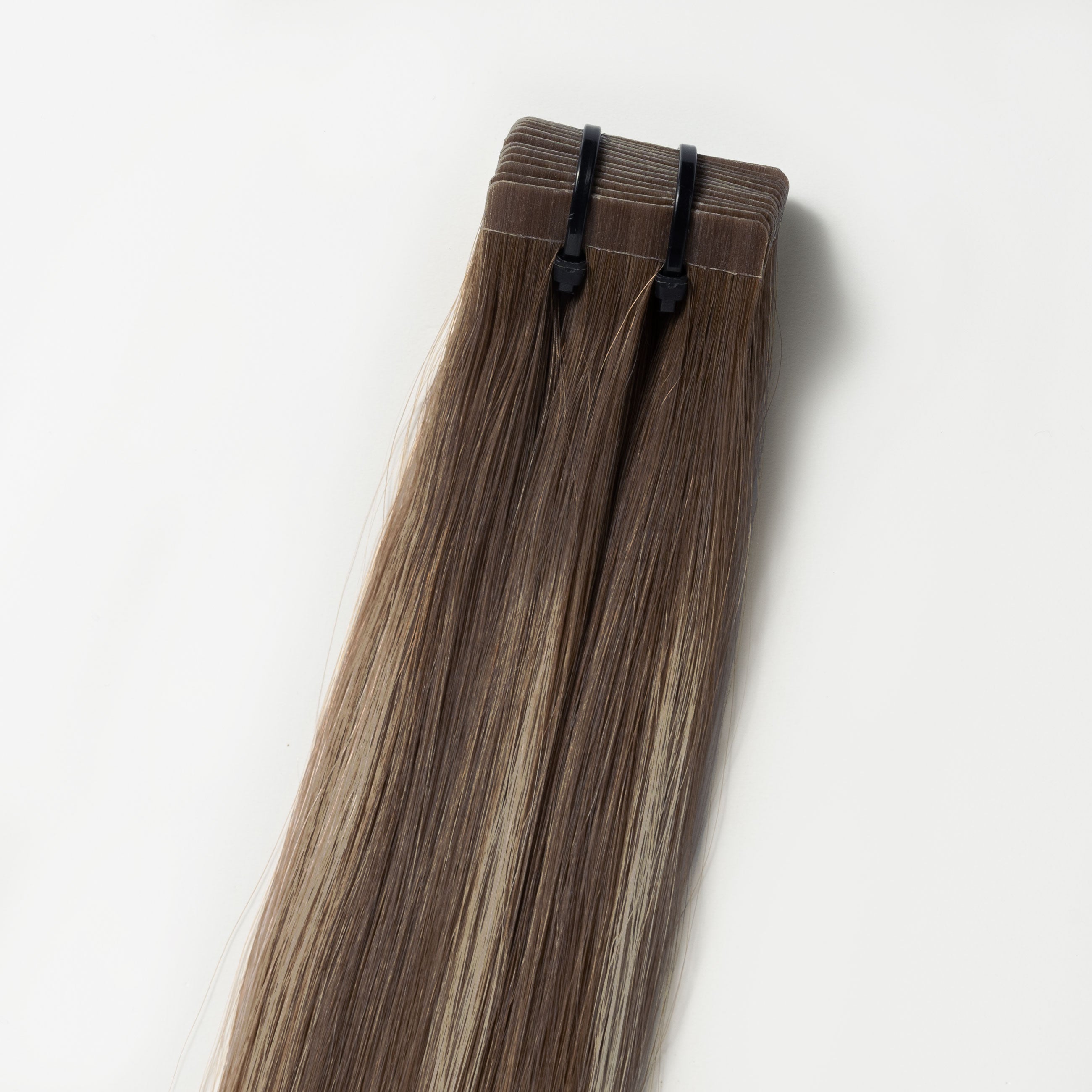 Tape extensions - Ash Brown Balayage 2C+5B