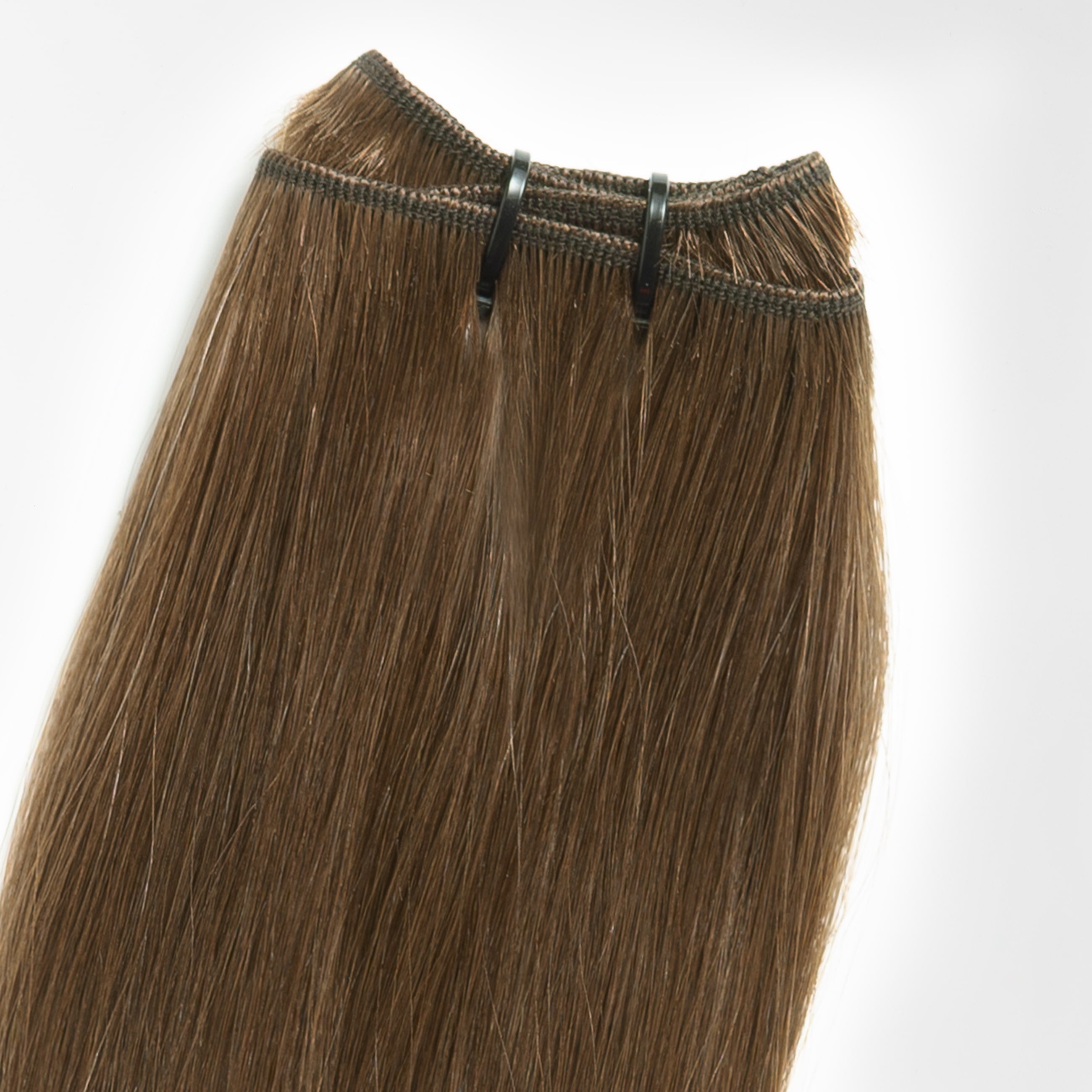 Weft extensions - Light Chocolate Brown 2B