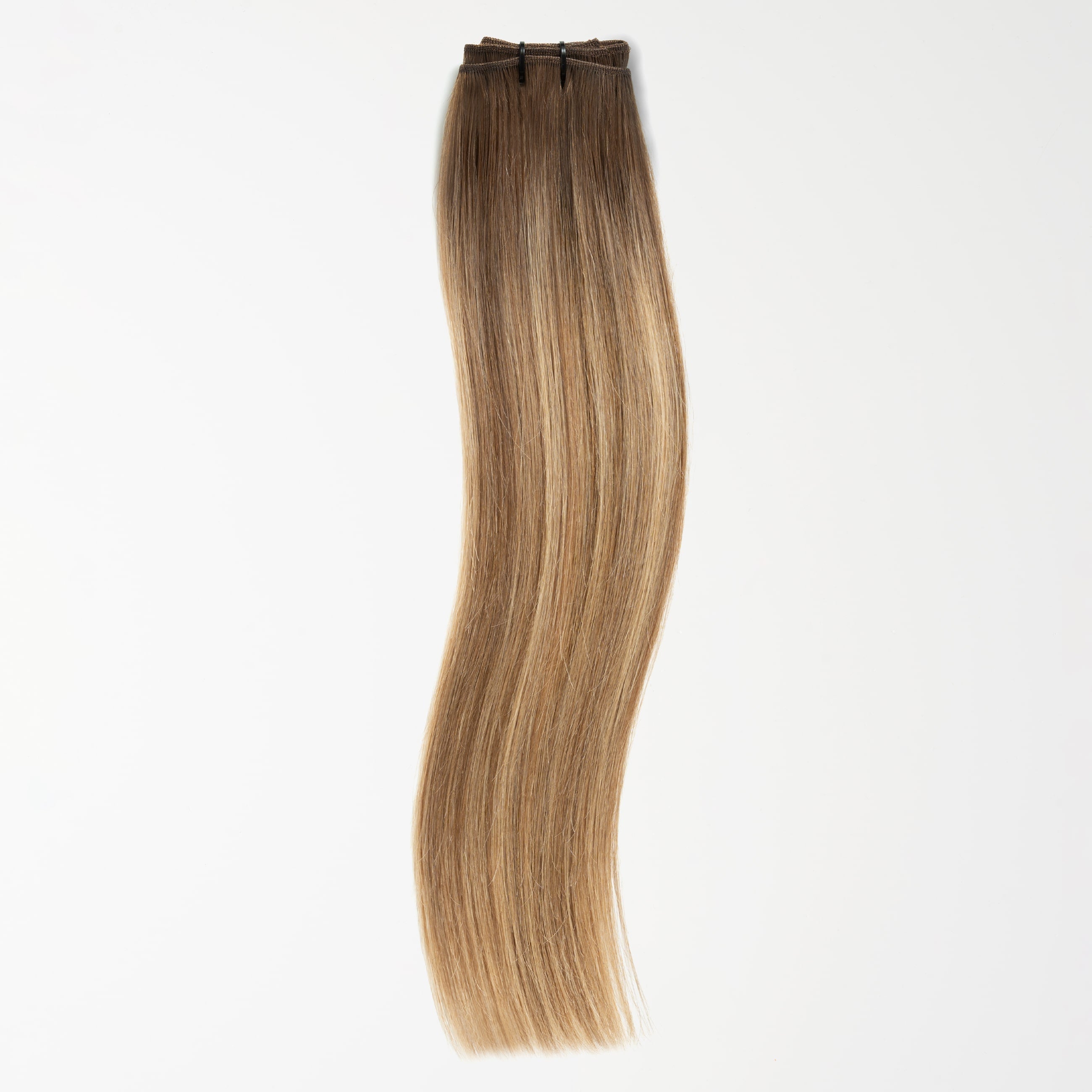 Weft extensions - Natural Blonde Balayage 3B+22