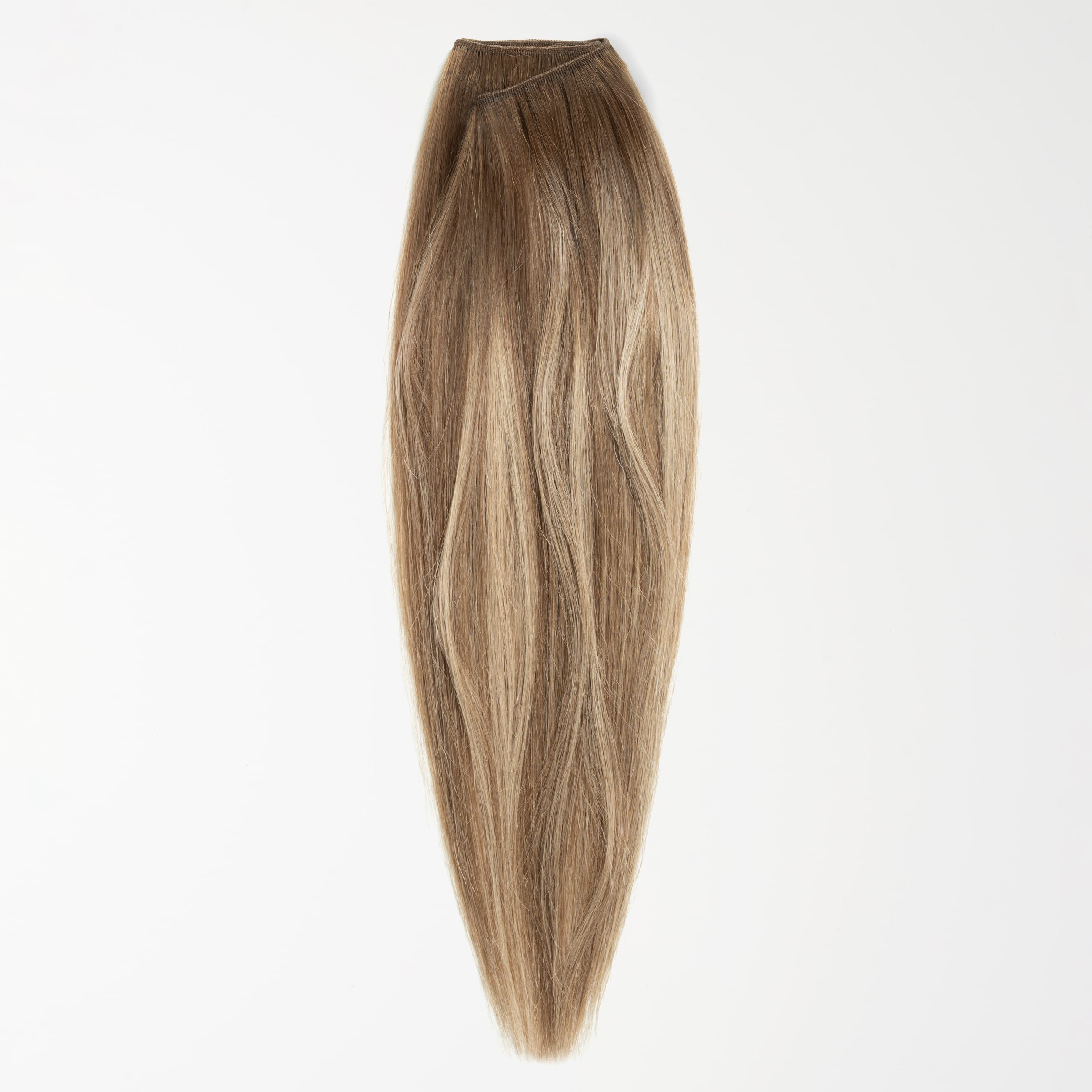Weft extensions - Beige Blonde Balayage 3B+16B