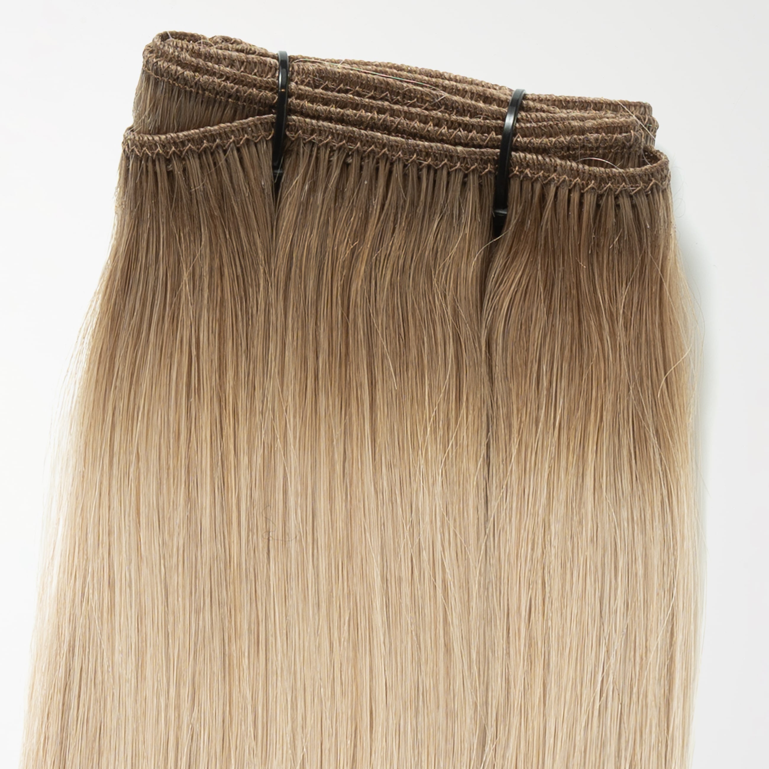 Weft extensions - Beige Blonde Root 5B+16B