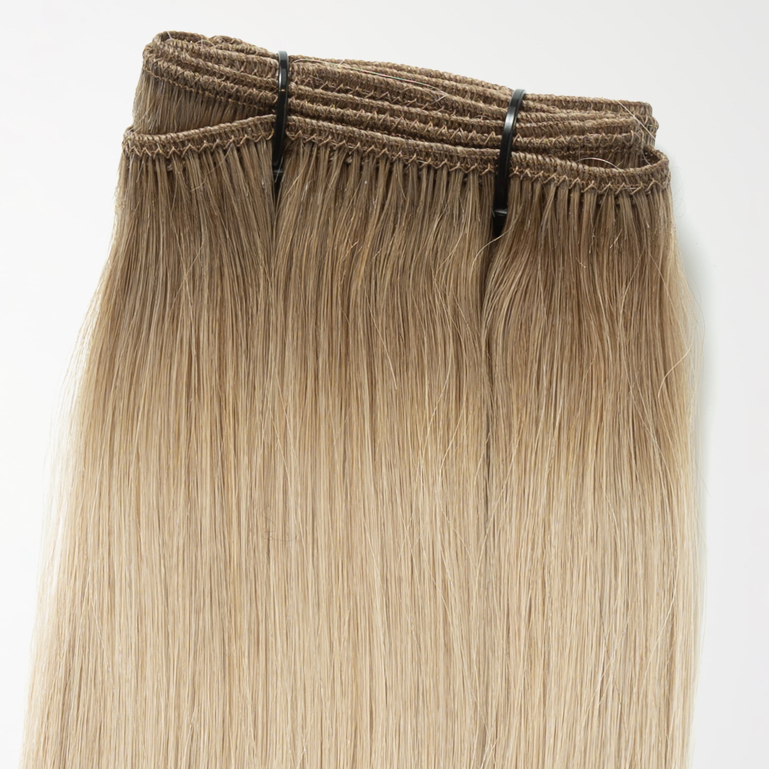 Weft extensions - Beige Blonde Root 5B+16B