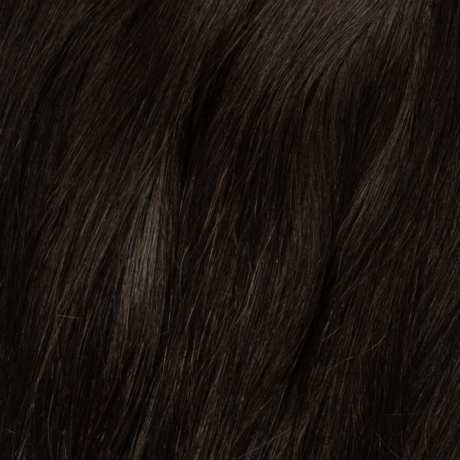 Invisible Clip In - Dark Natural Brown 1A