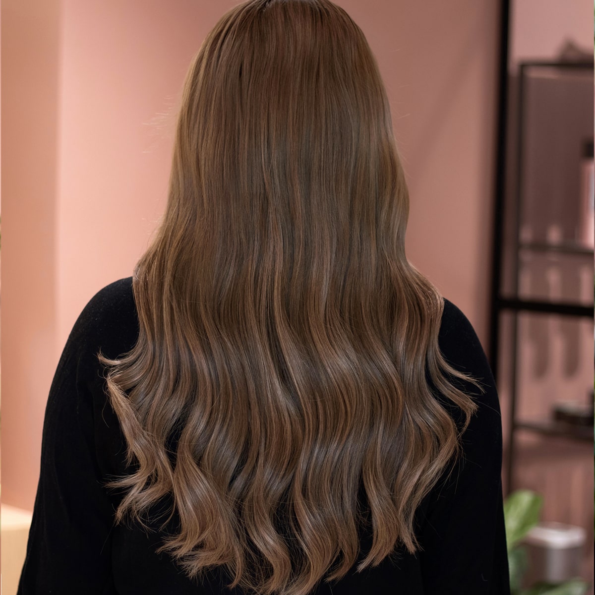 Invisible weft - Light Chocolate Brown 2B