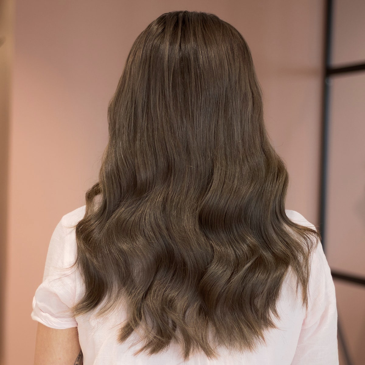 Clip in extensions - Dark Ash Brown 2C
