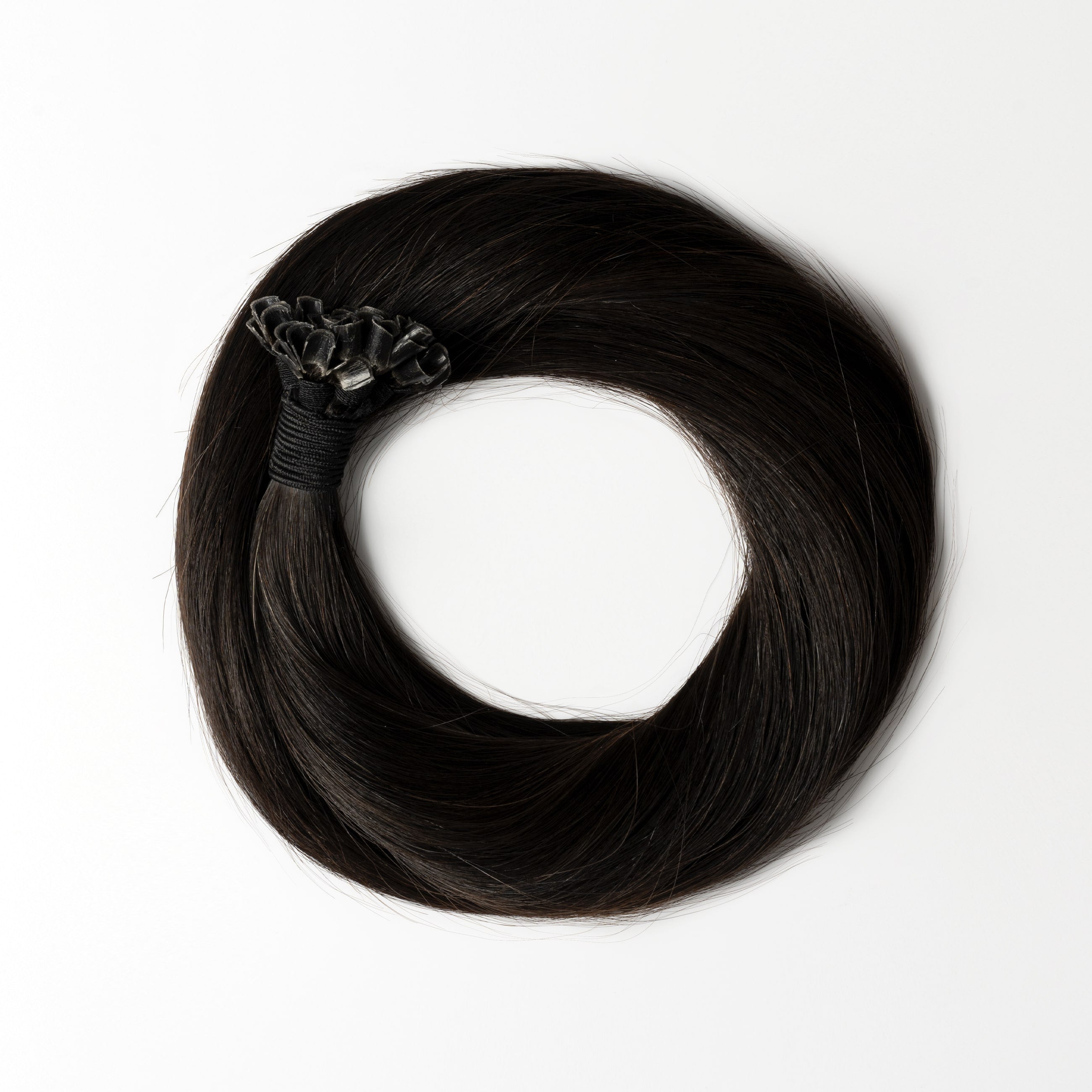 Wax extensions - Dark Natural Brown 1A