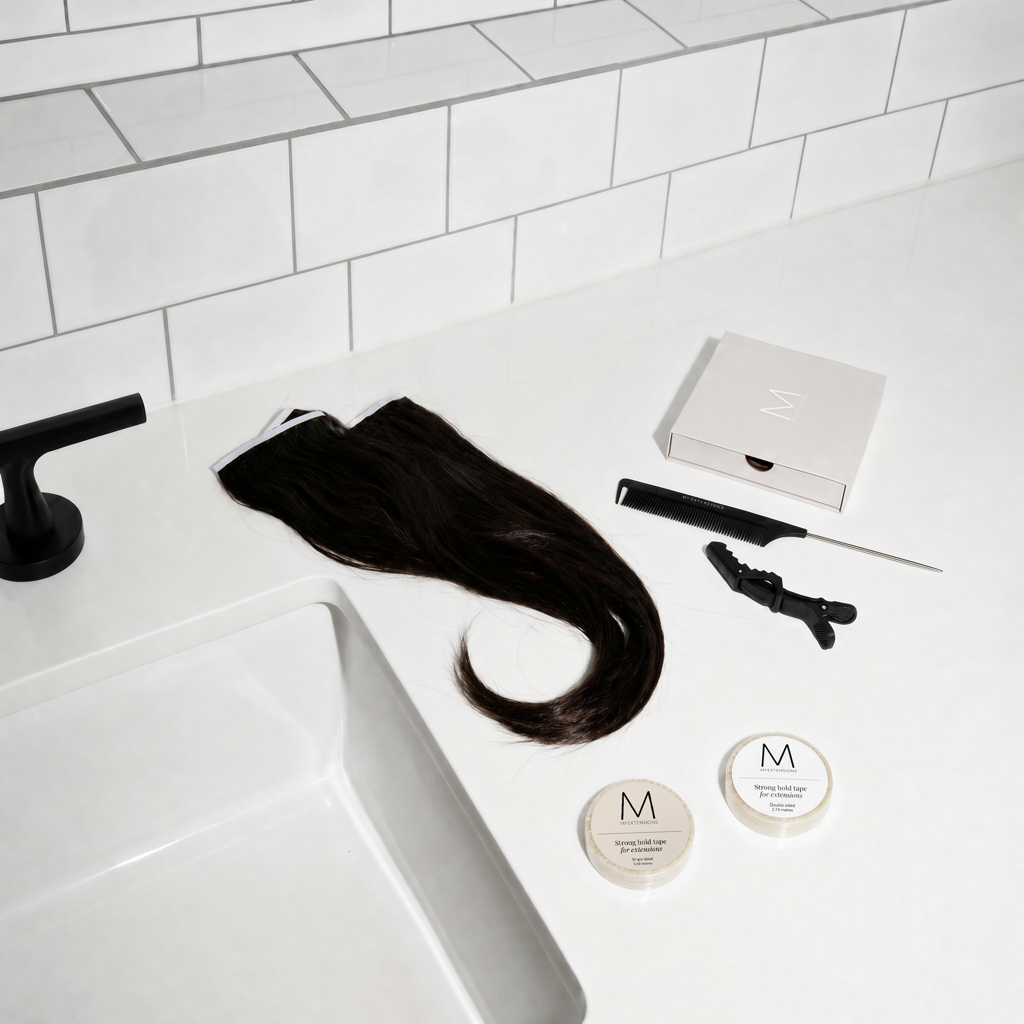 Single sided tape voor extensions - Rol