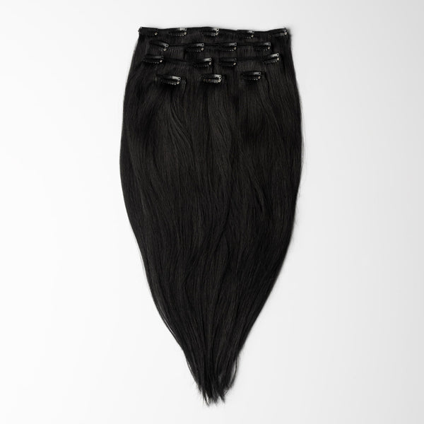 Clip in extensions - Dark Ash Brown 2C