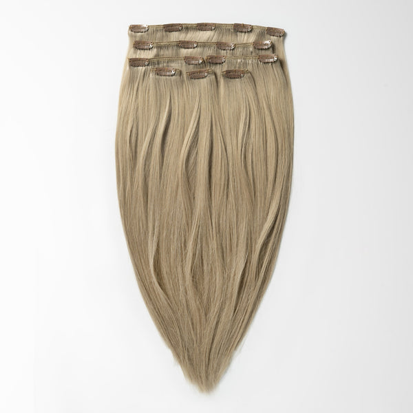 Clip in extensions - Dark Ash Brown 2C