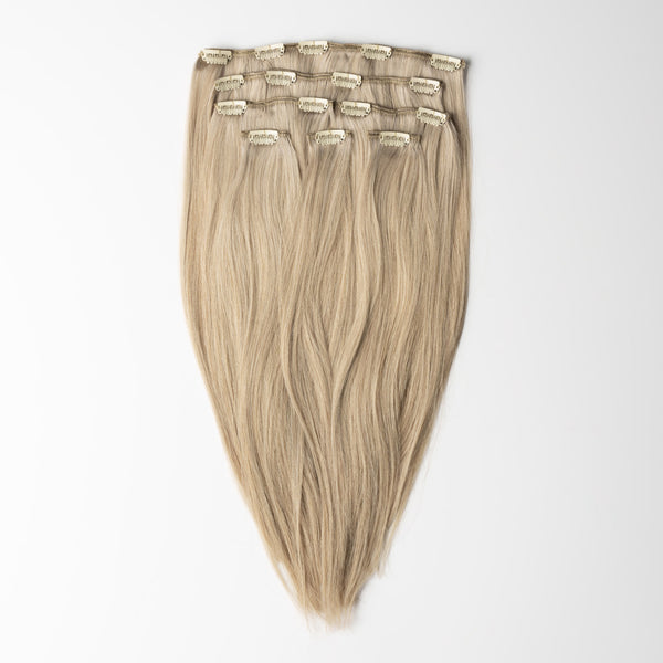 Clip in extensions - Beige Blonde Root 5B+16B