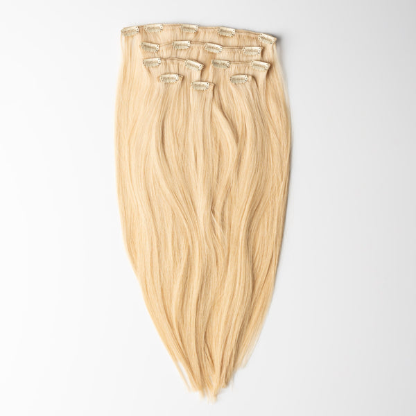 Clip in extensions - Dark Ash Brown 2C