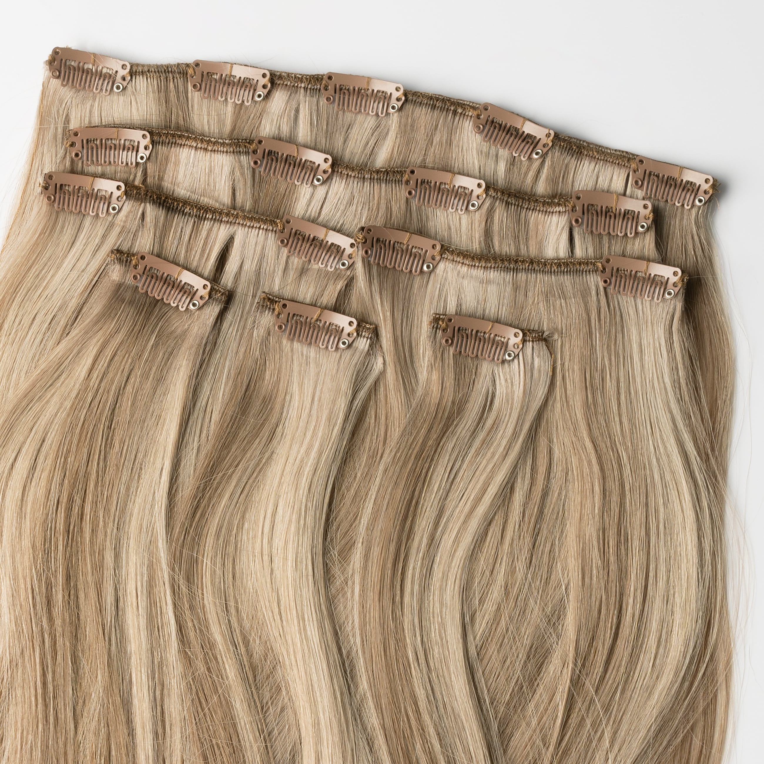 Clip in extensions - Beige Blonde Mix 5B/16B