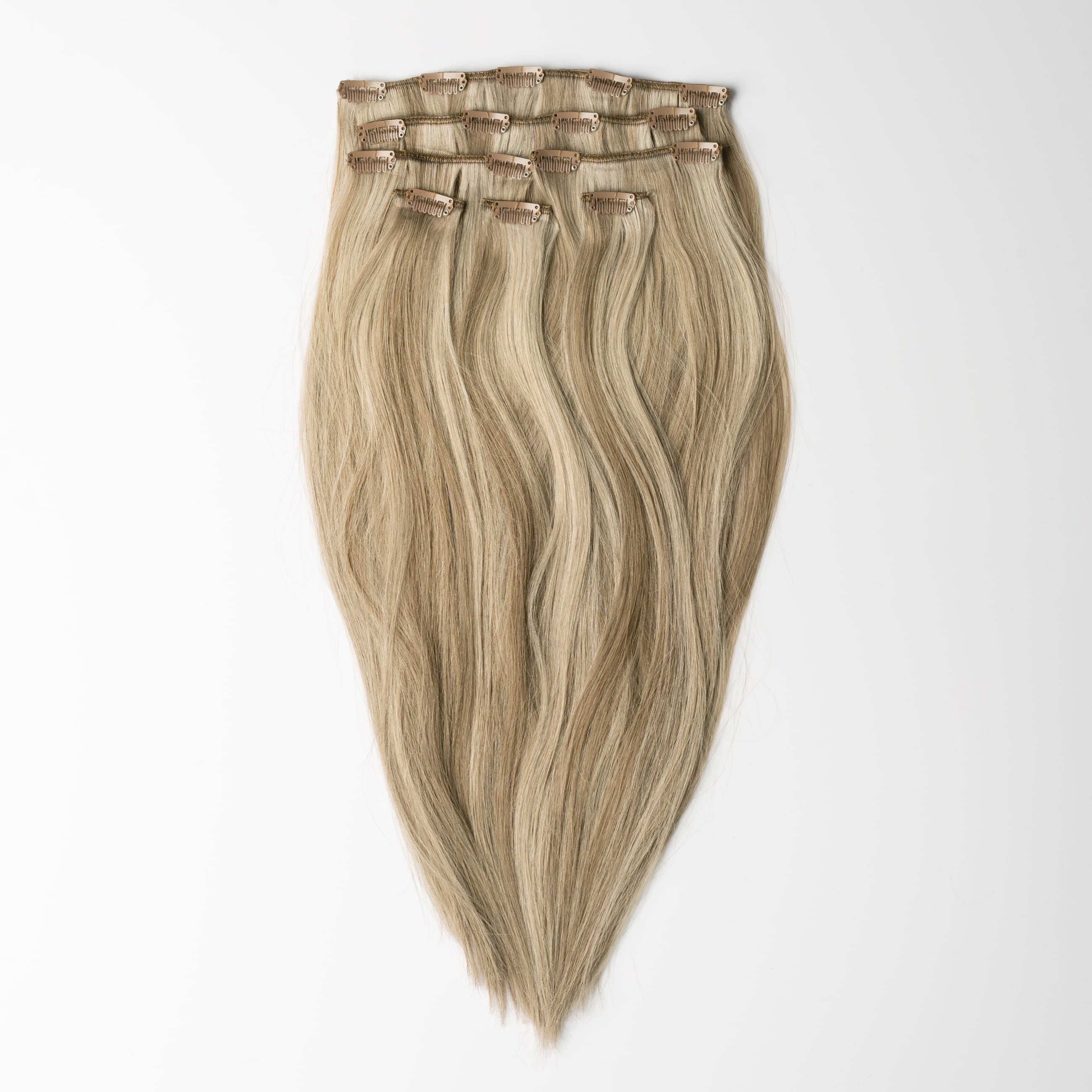 Clip in extensions - Beige Blonde Mix 5B/16B