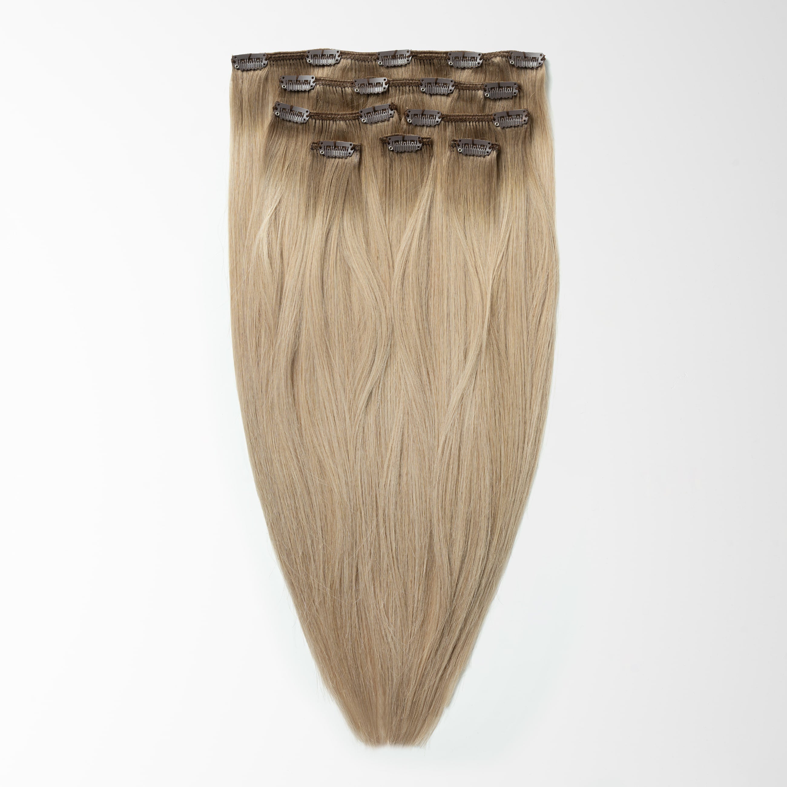 Clip in extensions - Beige Blonde Root 5B+16B