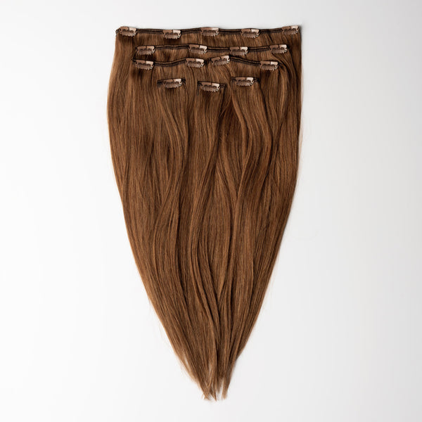 Clip in extensions - Ash Brown Mix 3B/5B