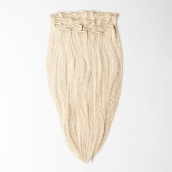 Clip in extensions - Dark Ash Brown 2C