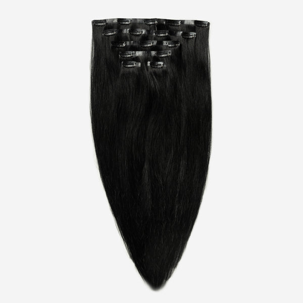 Invisible Clip In - Warm Brown 4