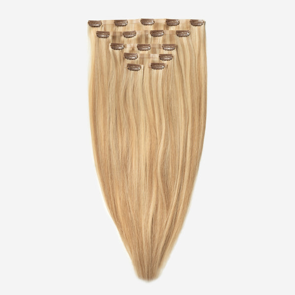 Invisible Clip In - Warm Brown 4